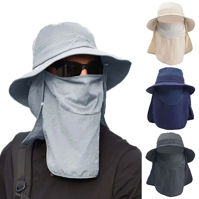 Fishing Caps Hiking Camping Visor Hat UV Protection Face Neck Cover Fishing Sun Protect Cap Men Women Outdoor Sport Hats
Fishing Caps Hiking Camping Visor Hat UV Protection Face Neck Cover Fishing Sun Protect Cap Men Women Outdoor Sport Hats