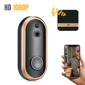 Video Intercom Doorbell 1080P WiFi Smart Doorbell Camera Chime Video Intercom Doorbell Ring M6 Remote Wireless Security Kit
Video Intercom Doorbell 1080P WiFi Smart Doorbell Camera Chime Video Intercom Doorbell Ring M6 Remote Wireless Security Kit