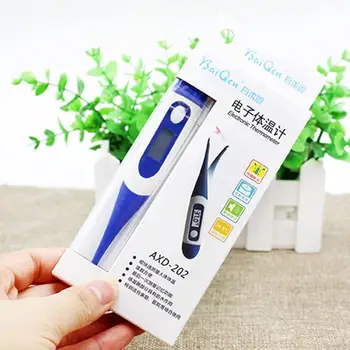 Oral Thermometer with LCD Accurate Yellow Black Silicone Soft Head Laser Measurement Waterproof Top Grade Thermometer Health
Oral Thermometer with LCD Accurate Yellow Black Silicone Soft Head Laser Measurement Waterproof Top Grade Thermometer Health