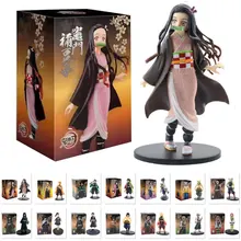 Anime Figure Demon Slayer Kamado Nezuko Kimetsu no Yaiba Action Figures Tanjirou Zenitsu Figurine Toy PVC Models Doll Gifts Toys
Anime Figure Demon Slayer Kamado Nezuko Kimetsu no Yaiba Action Figures Tanjirou Zenitsu Figurine Toy PVC Models Doll Gifts Toys