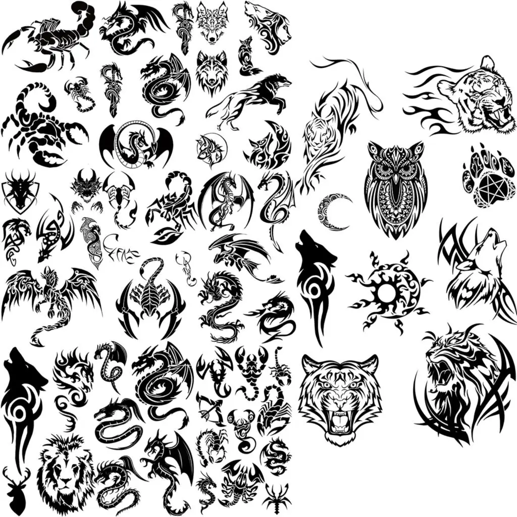 Small Owl Tiger Wolf Temporary Tattoos For Adults Men Realistic Scorpion Dragon Wolf Fake Tattoo Sticker Body Arm Tatoos DIY
Small Owl Tiger Wolf Temporary Tattoos For Adults Men Realistic Scorpion Dragon Wolf Fake Tattoo Sticker Body Arm Tatoos DIY