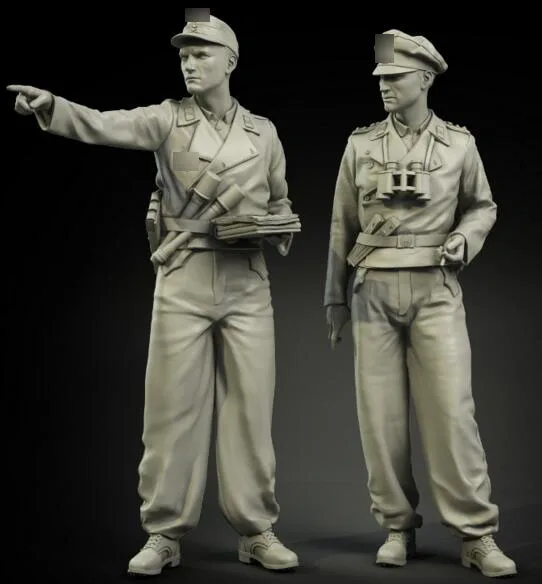 1/35 Resin Figures German Soldiers Style I 2pcs/set Model Kit
1/35 Resin Figures German Soldiers Style I 2pcs/set Model Kit