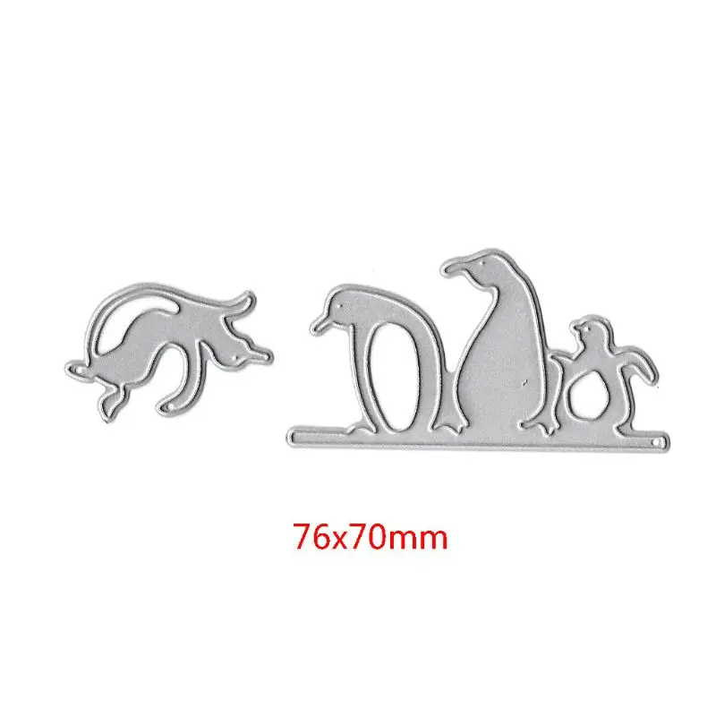 Penguin Metal Cutting Dies Stencil DIY Scrapbooking Album Stamp Paper Card Embossing Decor Craft
Penguin Metal Cutting Dies Stencil DIY Scrapbooking Album Stamp Paper Card Embossing Decor Craft