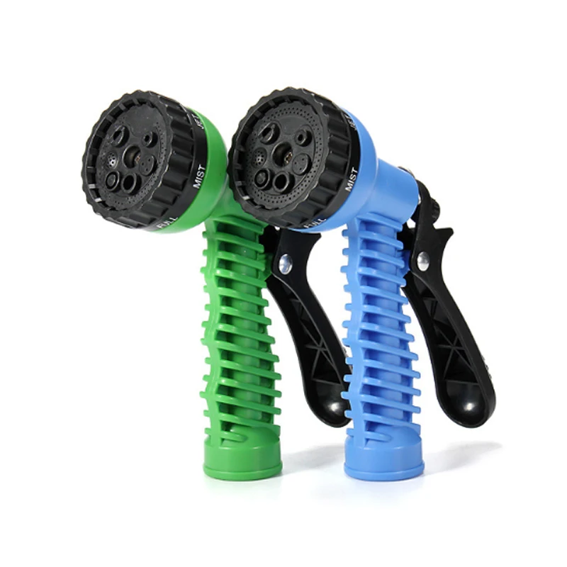 WAKYME 7 Pattern Garden Water Spray Lawn Sprinkler Car Wash Water Gun Adjustable Hose Nozzles High Pressure Power Washer
WAKYME 7 Pattern Garden Water Spray Lawn Sprinkler Car Wash Water Gun Adjustable Hose Nozzles High Pressure Power Washer