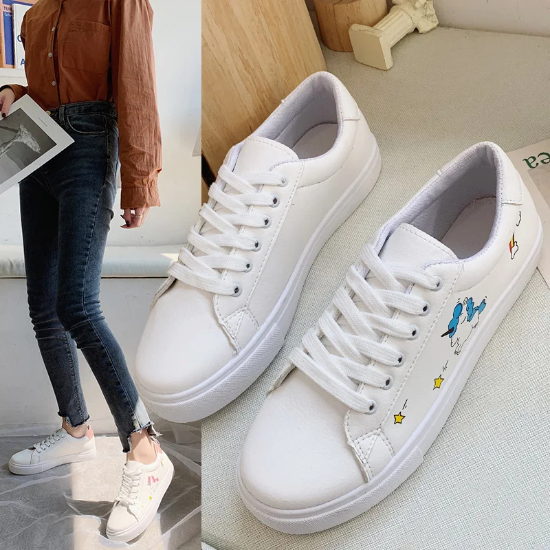 South Korea 2020 Spring New Style Rainbow Unicorn Flat Shoes Students Casual Cute Versatile MacBook WOMEN'S Shoes Fashion 
South Korea 2020 Spring New Style Rainbow Unicorn Flat Shoes Students Casual Cute Versatile MacBook WOMEN'S Shoes Fashion