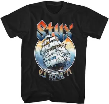 STYX - '77 Tour - S-M-L-XL-2XL Brand New Official Men Tee Shirt Tops Short Sleeve Cotton Fitness T-Shirt
STYX - '77 Tour - S-M-L-XL-2XL Brand New Official Men Tee Shirt Tops Short Sleeve Cotton Fitness T-Shirt
