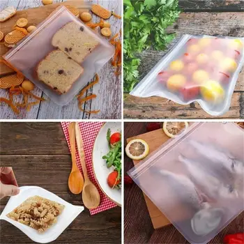 12pcs Reusable Durable Sturdy Silicone Storage Bag Reusable Storage Bags Food Preservation Bags Food Storage Bags Freezing
12pcs Reusable Durable Sturdy Silicone Storage Bag Reusable Storage Bags Food Preservation Bags Food Storage Bags Freezing