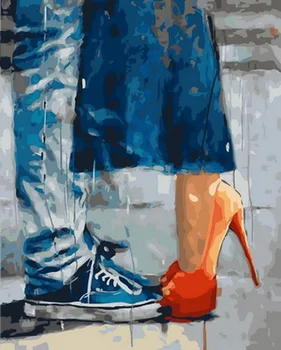 Unframe diy oil picture oil paintings by numbers figure painting paint by number for home decor 4050cm Lame
Unframe diy oil picture oil paintings by numbers figure painting paint by number for home decor 4050cm Lame