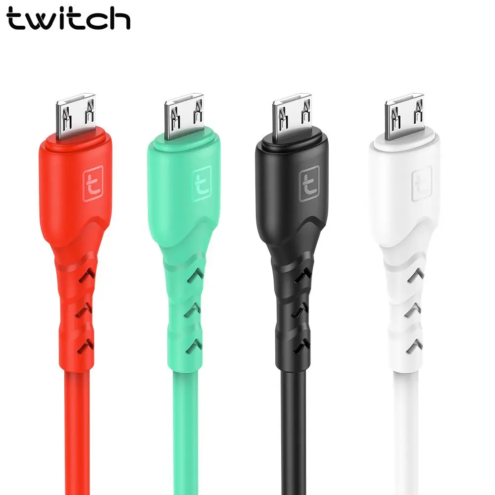 Twitch bomb Micro USB Cable Fast Charging Sync Data microusb Usb Cable for Samsung Xiaomi Huawei LG Android Mobile Phone Cables
Twitch bomb Micro USB Cable Fast Charging Sync Data microusb Usb Cable for Samsung Xiaomi Huawei LG Android Mobile Phone Cables