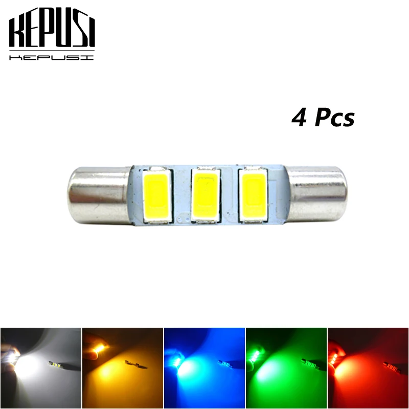 4pcs C5W T6 Car Led Bulbs 28MM 29MM Car Interior Festoon Dome Reading Light Source 12V Vanity Mirror Sun Visor Lights Bulb
4pcs C5W T6 Car Led Bulbs 28MM 29MM Car Interior Festoon Dome Reading Light Source 12V Vanity Mirror Sun Visor Lights Bulb