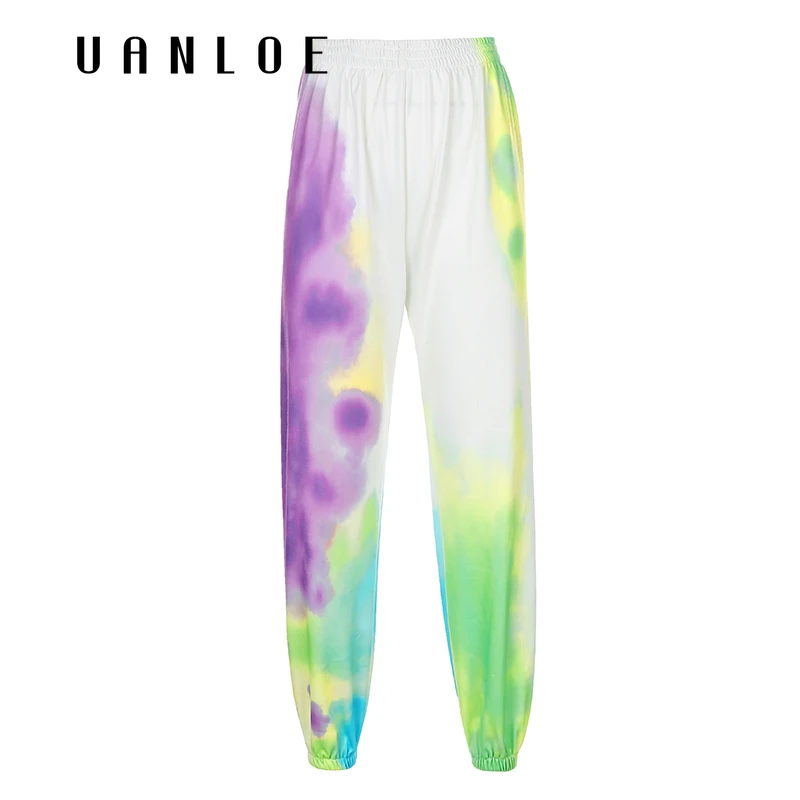 Tie Dye Print Joggers Women Pants High Elastic Waist Hip Hop Loose Harem Pants Harajuku Fashion Streetwear 2020 Trousers
Tie Dye Print Joggers Women Pants High Elastic Waist Hip Hop Loose Harem Pants Harajuku Fashion Streetwear 2020 Trousers