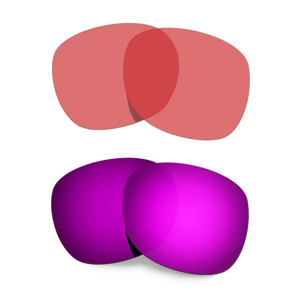 HKUCO For Garage Rock Sunglasses Replacement Polarized Lenses 2 Pairs - Purple&Transparent Pink
HKUCO For Garage Rock Sunglasses Replacement Polarized Lenses 2 Pairs - Purple&Transparent Pink