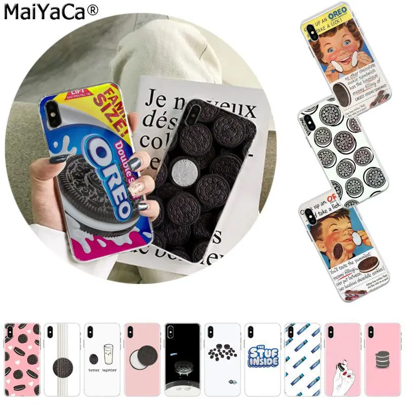MaiYaCa Oreo Biscuits Novelty Fundas Phone Case Cover for Apple iphone 11 pro 8 7 66S Plus X XS MAX 5S SE XR cover Mobile Cover
MaiYaCa Oreo Biscuits Novelty Fundas Phone Case Cover for Apple iphone 11 pro 8 7 66S Plus X XS MAX 5S SE XR cover Mobile Cover