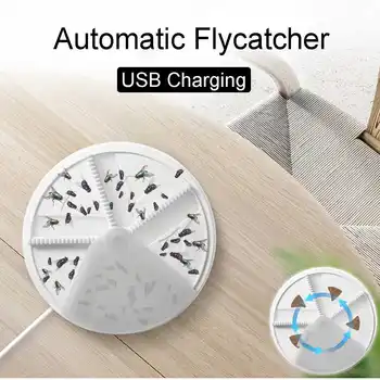 USB Rechargeable Pest Device Insect Catcher Electric Fly Trap Device Automatic Flycatcher Catching Insect Control Device
USB Rechargeable Pest Device Insect Catcher Electric Fly Trap Device Automatic Flycatcher Catching Insect Control Device
