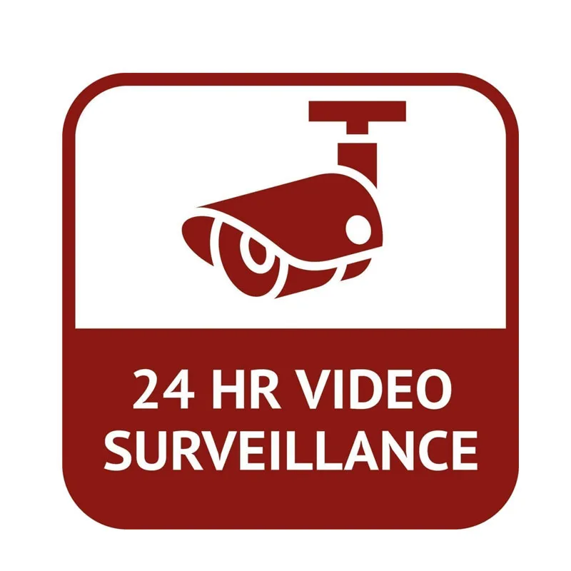 Warning Car Sticker CCTV 24 Hour Video Surveillance Vinyl Sunscreen Car Window Car Styling Accessories PVC 13cm*13cm
Warning Car Sticker CCTV 24 Hour Video Surveillance Vinyl Sunscreen Car Window Car Styling Accessories PVC 13cm*13cm