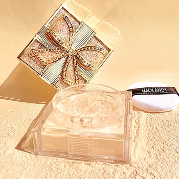 Bowknot Silky Air Loose Powder Lightweight and long-lasting natural oil control waterproof setting powder
Bowknot Silky Air Loose Powder Lightweight and long-lasting natural oil control waterproof setting powder