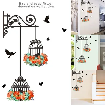 Newest Birdcage Decorative Painting Wall Stickers Bedroom Living Room TV Mural Decal
Newest Birdcage Decorative Painting Wall Stickers Bedroom Living Room TV Mural Decal