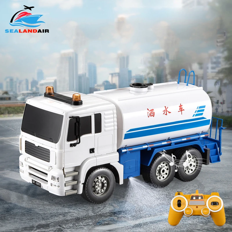 1:20 38CM Electric Remote Control Sprinkler Trucks Road Cleaning Engineering Vehicle Super Watering Cart RC Truck Children Toys
1:20 38CM Electric Remote Control Sprinkler Trucks Road Cleaning Engineering Vehicle Super Watering Cart RC Truck Children Toys