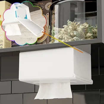 Creative No hole Tissue Box Wall Hanging Type Multifunctional Napkin Tray Spring Cover Solid Color Home Kitchen Desk Decoration
Creative No hole Tissue Box Wall Hanging Type Multifunctional Napkin Tray Spring Cover Solid Color Home Kitchen Desk Decoration