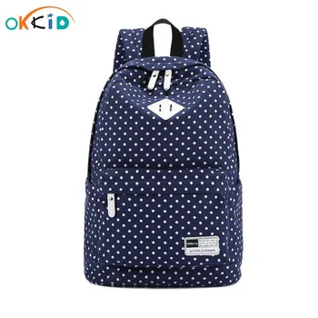 polka dot canvas school backpack for girls back bag bookbag children school bags for teenage girls travel backpack child bag
polka dot canvas school backpack for girls back bag bookbag children school bags for teenage girls travel backpack child bag