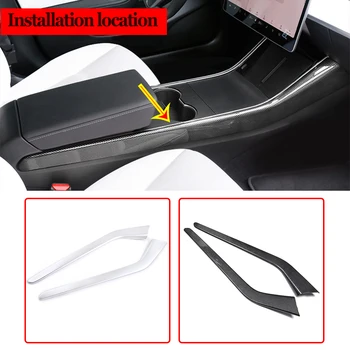 For Tesla Model 3 2016-2019 Model Y 2019-2020 Car Styling Central Console Side Trim Decorative Strip Cover Sticker Accessories
For Tesla Model 3 2016-2019 Model Y 2019-2020 Car Styling Central Console Side Trim Decorative Strip Cover Sticker Accessories