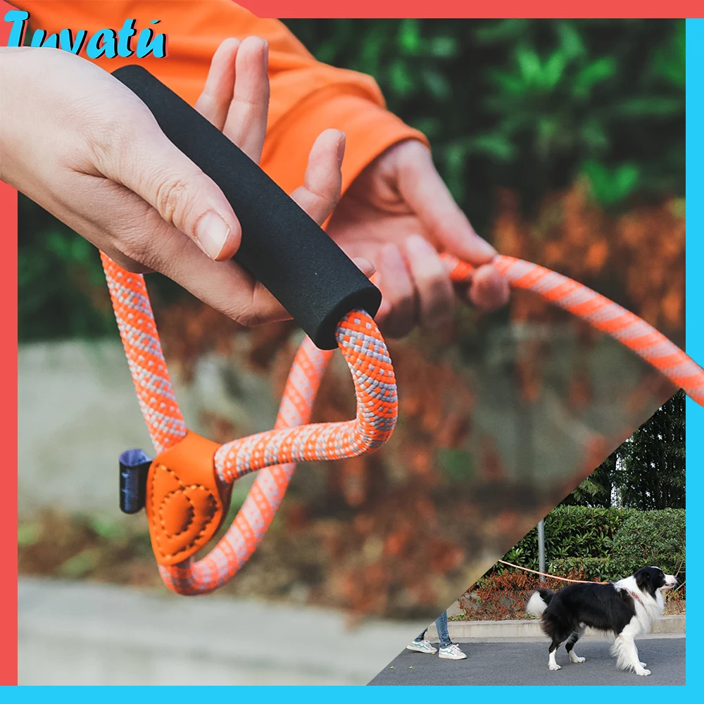 6 Colors Large Small Dog Leash for Dogs Sponge Handle Reflective Big Dog Leash Harnesses Night Safety Pet Dogs Leash Accessories
6 Colors Large Small Dog Leash for Dogs Sponge Handle Reflective Big Dog Leash Harnesses Night Safety Pet Dogs Leash Accessories