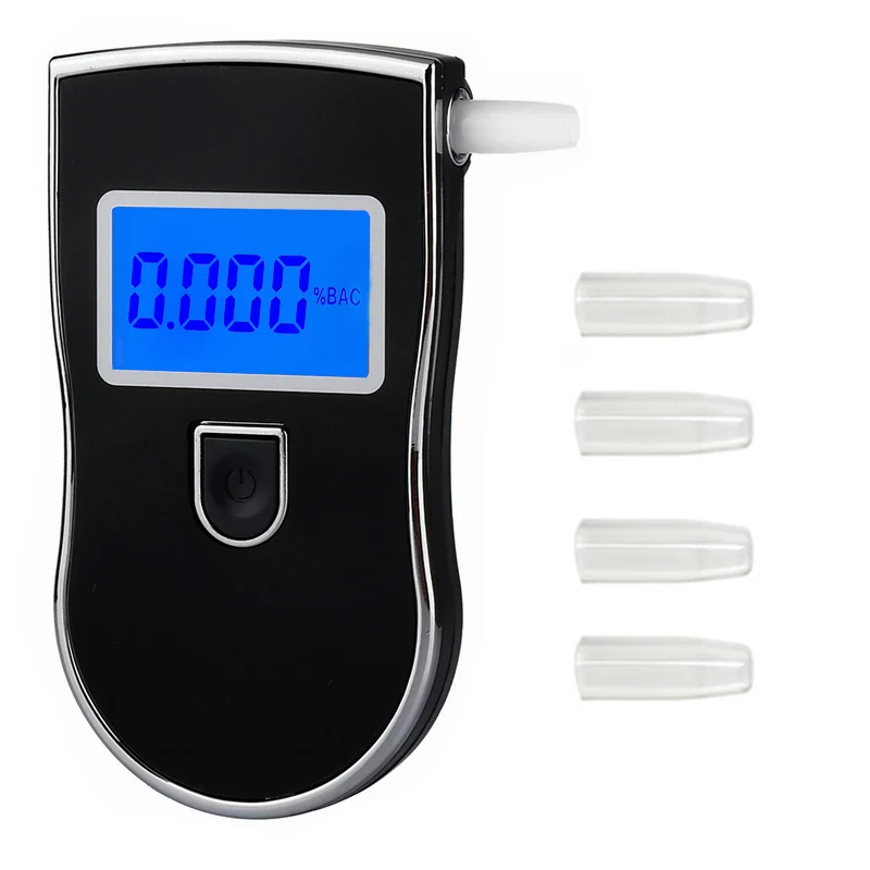 5PCS 2018 Professional Police Digital Breath Alcohol Tester Breathalyzer AT818 Handheld Backlight Digital alcohol Concentration
5PCS 2018 Professional Police Digital Breath Alcohol Tester Breathalyzer AT818 Handheld Backlight Digital alcohol Concentration