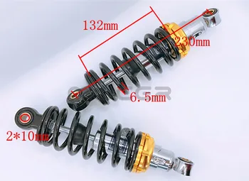 230mm Motorcycle Air Shock Absorbers Universal For Honda Suzuki Yamaha Kawasaki ATV Go Kart Quad Dirt Sport Bikes black
230mm Motorcycle Air Shock Absorbers Universal For Honda Suzuki Yamaha Kawasaki ATV Go Kart Quad Dirt Sport Bikes black
