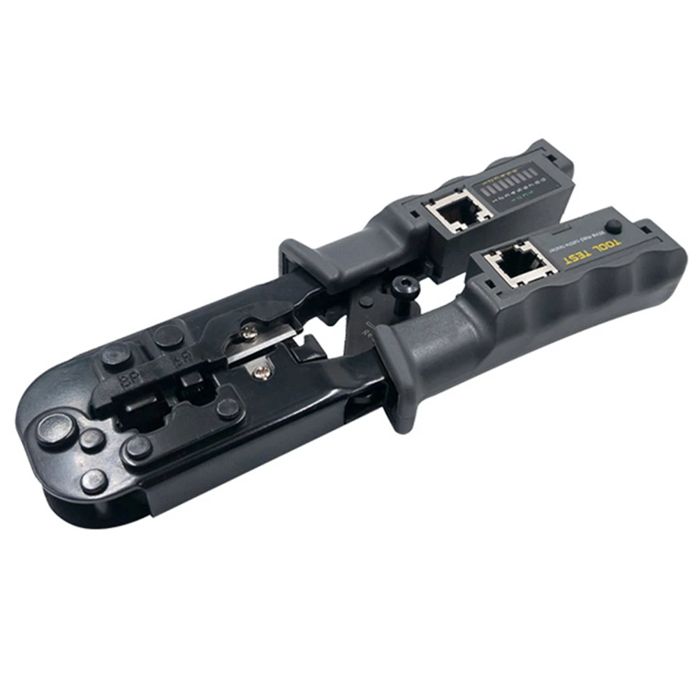4-in-1 Cable Crimping Plier Multi-function Network Cable Clamp with Tester J8
4-in-1 Cable Crimping Plier Multi-function Network Cable Clamp with Tester J8