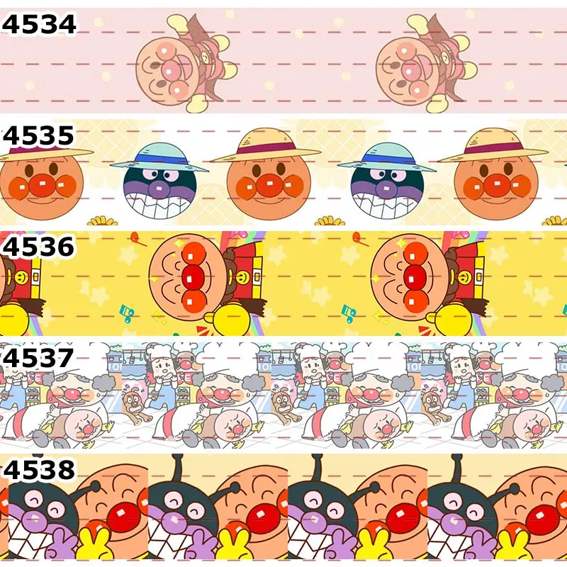 10yards - Different Sizes - Fashionable Cartoon Characters Style Printed Grosgrain Ribbon Handmade Materials
10yards - Different Sizes - Fashionable Cartoon Characters Style Printed Grosgrain Ribbon Handmade Materials