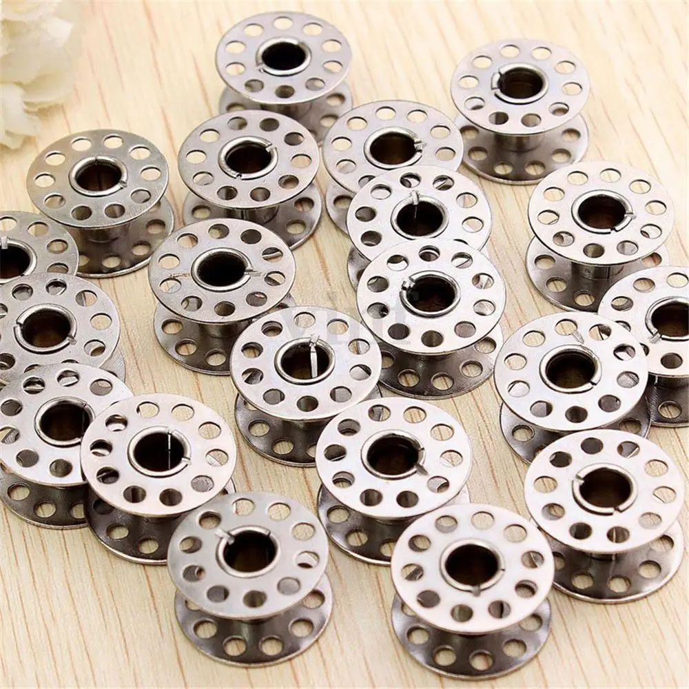 10/20/30/50 Pcs Metal Rotary Bobbins Spool Sewing Craft Tool for Sewing Machine Sewing Threads Home Sewing Accessories
10/20/30/50 Pcs Metal Rotary Bobbins Spool Sewing Craft Tool for Sewing Machine Sewing Threads Home Sewing Accessories