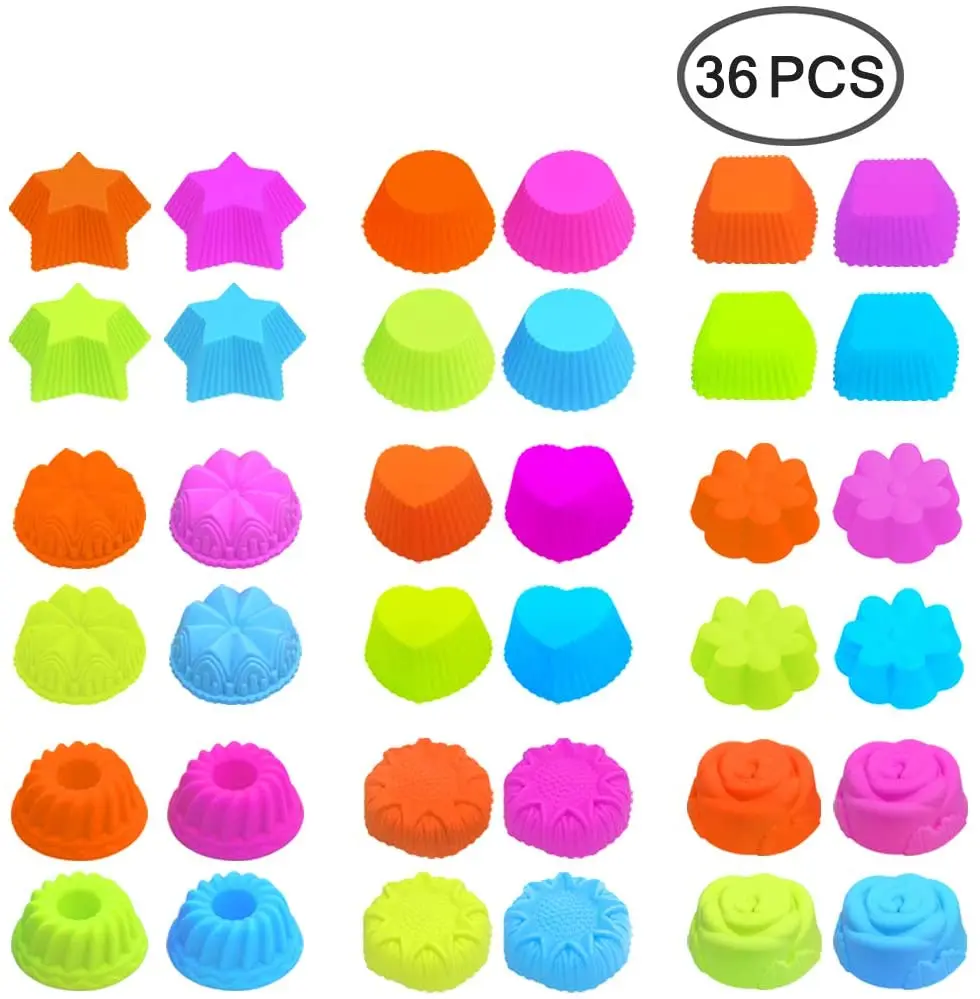 High QualityNon stick Silicone Baking Cups set Cake Small muffin molds for Various Cakes Holiday Parties and Event
High QualityNon stick Silicone Baking Cups set Cake Small muffin molds for Various Cakes Holiday Parties and Event
