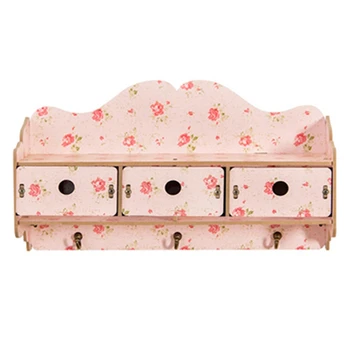 Wall Shelf Key Wall Hanger for Bathroom Wall Decor Shelves Wooden Storage Rack Shelves with Drawers Pink
Wall Shelf Key Wall Hanger for Bathroom Wall Decor Shelves Wooden Storage Rack Shelves with Drawers Pink