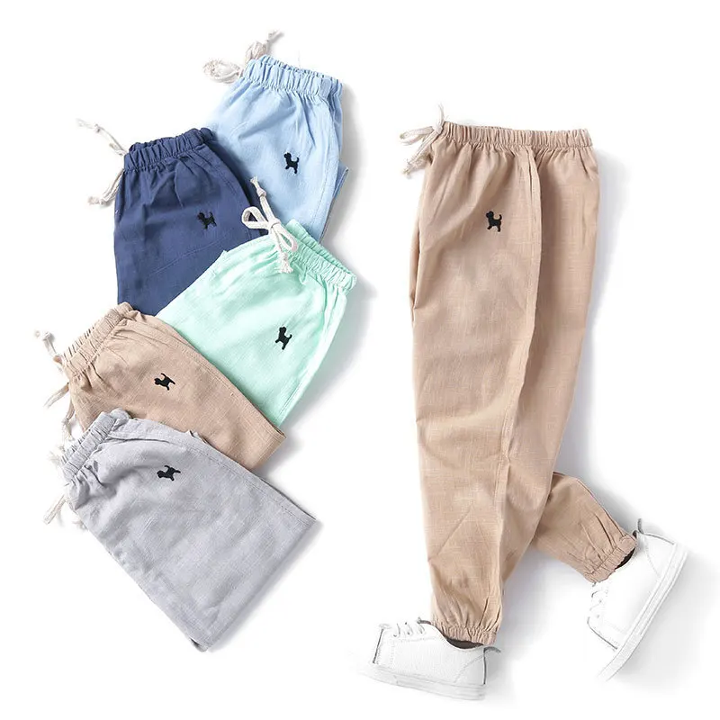Children's cotton anti-mosquito pants boys and girls baby pants summer kids summer thin trousers
Children's cotton anti-mosquito pants boys and girls baby pants summer kids summer thin trousers