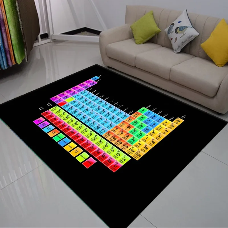 Polyester Anti Slip Kitchen Rugs Scientific Periodic Table of Elements Carpet for Living Room Bedroom Home Decor Bathroom Mats
Polyester Anti Slip Kitchen Rugs Scientific Periodic Table of Elements Carpet for Living Room Bedroom Home Decor Bathroom Mats