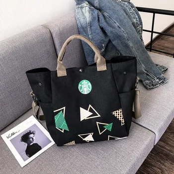 WOMEN'S Fashion Handbag 2020 New Style Canvas Bag Series Literature And Art Shoulder Bag Shopping Bag Shoulder Cloth Bag
WOMEN'S Fashion Handbag 2020 New Style Canvas Bag Series Literature And Art Shoulder Bag Shopping Bag Shoulder Cloth Bag
