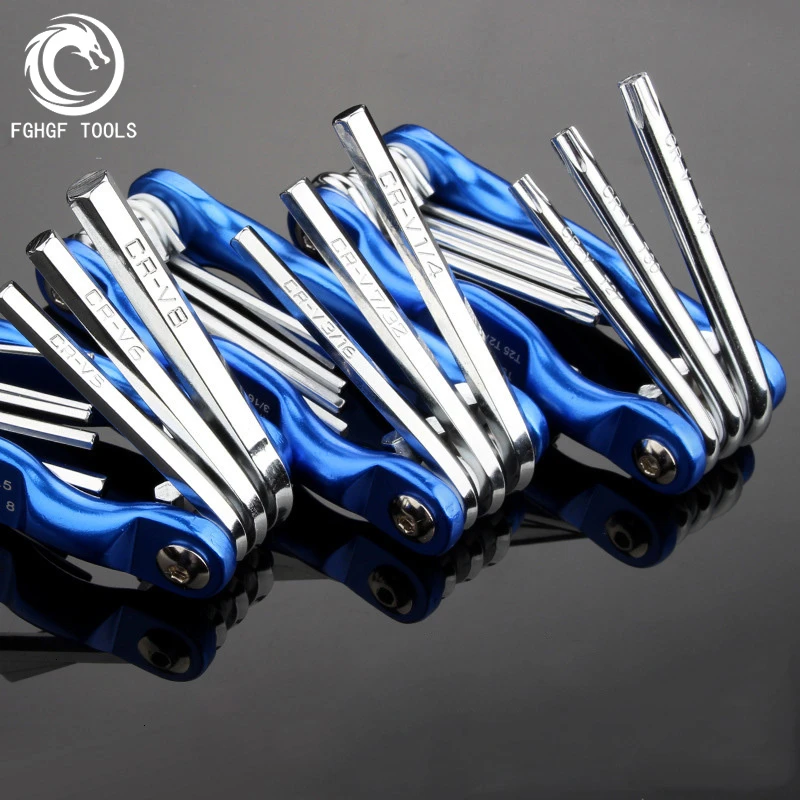 FGHGF8/9pcs Folded Hexagon Wrench Set British Metric Plum Inside Screwdriver Allen Key Multitools Hand Household Repair Tool
FGHGF8/9pcs Folded Hexagon Wrench Set British Metric Plum Inside Screwdriver Allen Key Multitools Hand Household Repair Tool