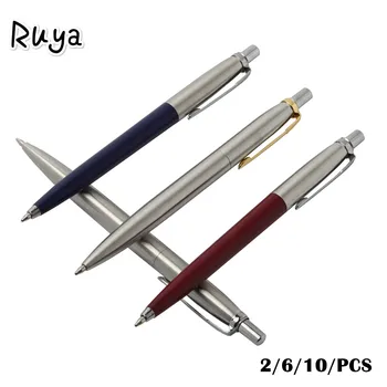 Office Pen metal ballpoint gift stationery automatic Roller ball for school 0.7mm Refill Ink Blue caneta pens canetas kalem mont 
Office Pen metal ballpoint gift stationery automatic Roller ball for school 0.7mm Refill Ink Blue caneta pens canetas kalem mont