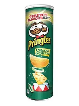 Pringles Cheese and Onion 190 g
Pringles Cheese and Onion 190 g