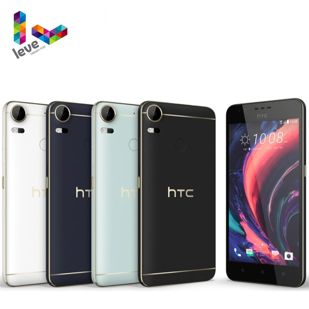 

HTC Desire 10 Pro Dual SIM Card Mobile Phone 5.5" 4GB RAM 64GB ROM Octa Core 20MP GPS WIFI 4G LTE Original Android Smartphone