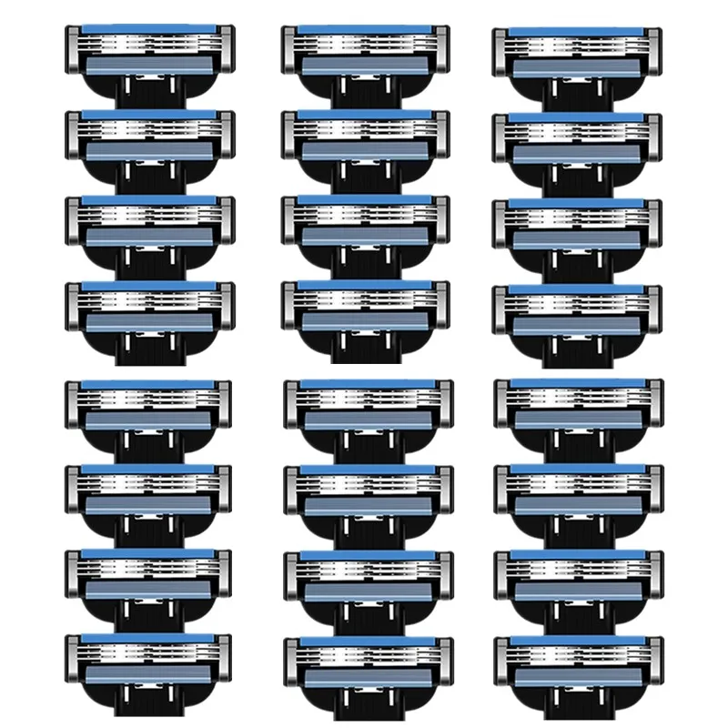 TFLYSHAVE 24pcs/Box Furious 3 Manual Shaver Razor Blade for Men 3 Layer Shaving Razor with Trimmer Replaceable Blade for Mach3
TFLYSHAVE 24pcs/Box Furious 3 Manual Shaver Razor Blade for Men 3 Layer Shaving Razor with Trimmer Replaceable Blade for Mach3