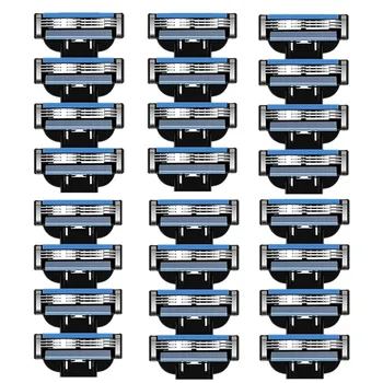 TFLYSHAVE 24pcs/Box Furious 3 Manual Shaver Razor Blade for Men 3 Layer Shaving Razor with Trimmer Replaceable Blade for Mach3
TFLYSHAVE 24pcs/Box Furious 3 Manual Shaver Razor Blade for Men 3 Layer Shaving Razor with Trimmer Replaceable Blade for Mach3