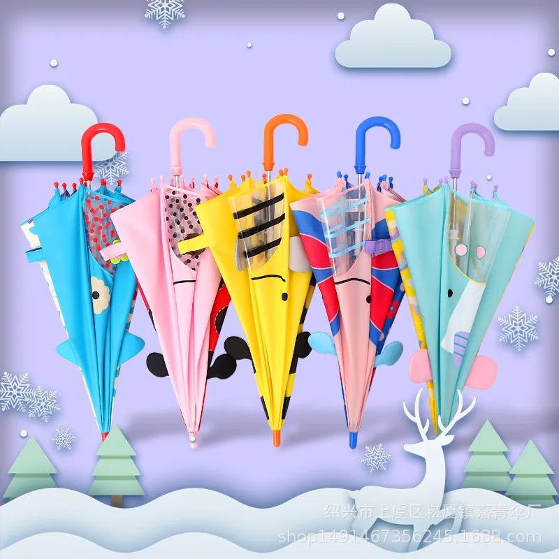 Baby Cover Parasol for Sun Rain Protection UV Rays 3D Cartoon Outdoor Umbrella Wind Resistant Folding Umbrella Rain Windproof
Baby Cover Parasol for Sun Rain Protection UV Rays 3D Cartoon Outdoor Umbrella Wind Resistant Folding Umbrella Rain Windproof