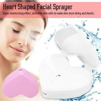 30ml Heart Shaped Nano Facial Mister Handy Mist Spray Hydrating Sprayer Atomization Mister
30ml Heart Shaped Nano Facial Mister Handy Mist Spray Hydrating Sprayer Atomization Mister