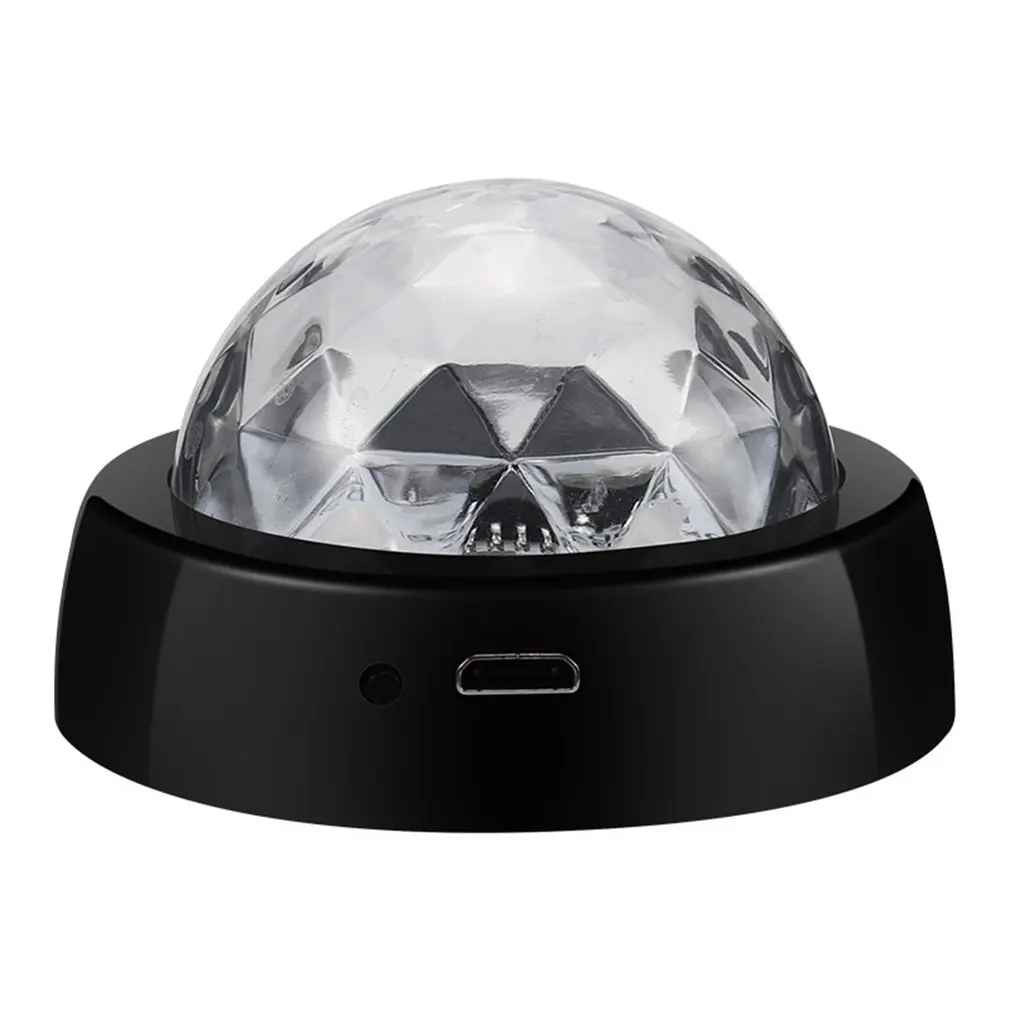 LED USB Car Atmosphere Light Sound Control Crystal Magic Ball Disco Lamp RGB Colorful Music Sound Light DJ Light
LED USB Car Atmosphere Light Sound Control Crystal Magic Ball Disco Lamp RGB Colorful Music Sound Light DJ Light