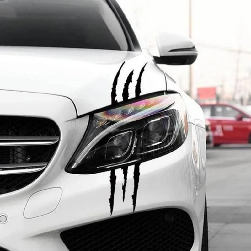 Auto Car Sticker Reflective Claw Scratch Stripe Marks Headlight Decal Car Stickers Decal Dinosaur Raptor Scratches Decor New
Auto Car Sticker Reflective Claw Scratch Stripe Marks Headlight Decal Car Stickers Decal Dinosaur Raptor Scratches Decor New