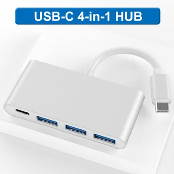 High Speed 4 in 1 USB 3.0 Hub PD Charge USB C HUB PC Accessories For Macbook air 2020 USB Splitter Fast Charging Transmission
High Speed 4 in 1 USB 3.0 Hub PD Charge USB C HUB PC Accessories For Macbook air 2020 USB Splitter Fast Charging Transmission