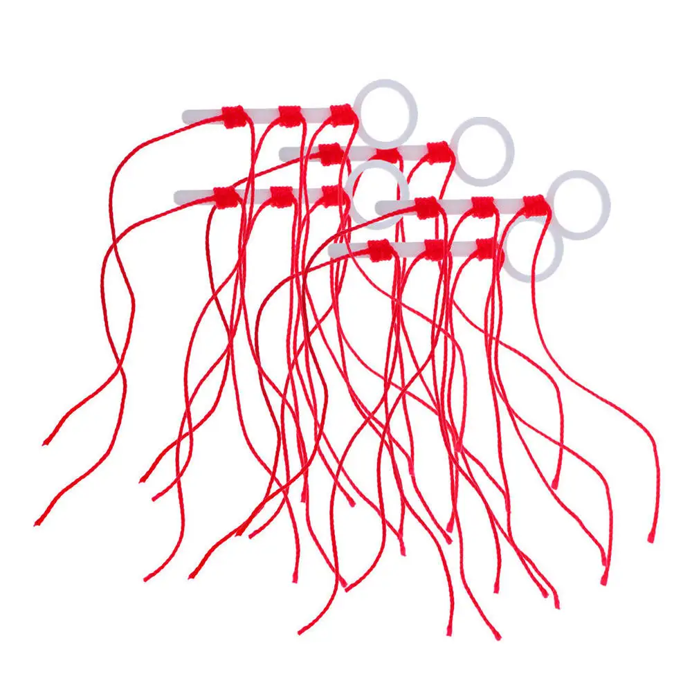 6sets/36pcs Stop Knot Durable Red Braided String Knots Outdoor Fishing Accessory Tackle Tool
6sets/36pcs Stop Knot Durable Red Braided String Knots Outdoor Fishing Accessory Tackle Tool
