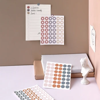 Simple Stickers Cute Dot Sticky Paper Solid Color Sticker Handbook for Decorating Diary DIY Scrapbooking Child Stationery Supply
Simple Stickers Cute Dot Sticky Paper Solid Color Sticker Handbook for Decorating Diary DIY Scrapbooking Child Stationery Supply