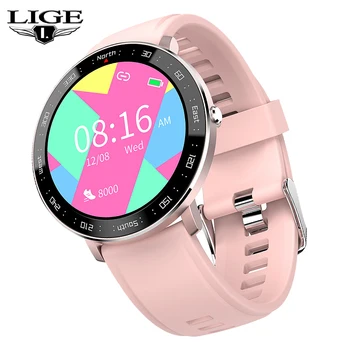 LIGE Fashion Smart Watch Women Heart Rate Blood Pressure Sport Smartwatch Multifunctional Waterproof Men Woman Full Touch Screen 
LIGE Fashion Smart Watch Women Heart Rate Blood Pressure Sport Smartwatch Multifunctional Waterproof Men Woman Full Touch Screen